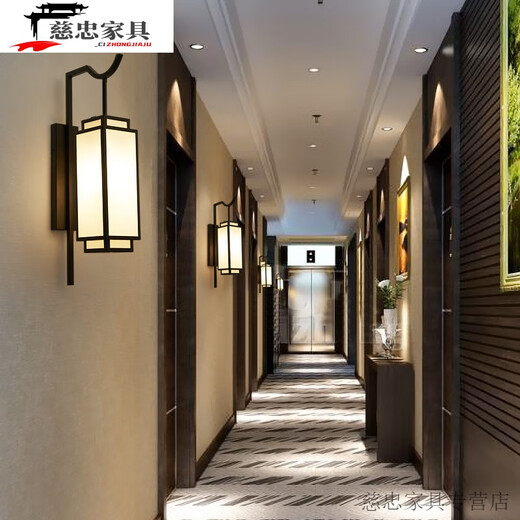 Chuangjingyi choisit les escaliers de lumière murale Nouveaux son chinois et contrôle de la lumière Corps humain Mur Murale Contrôle de la voix intelligente Salon Room à chambre Escalier de la chambre à coucher 6636