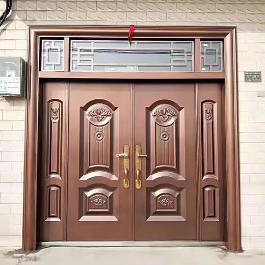 JRB Jiaruibao stainless steel door rural self-built house four-open door four-door entry into the villa living room 304 anti-theft door four-open door style 12