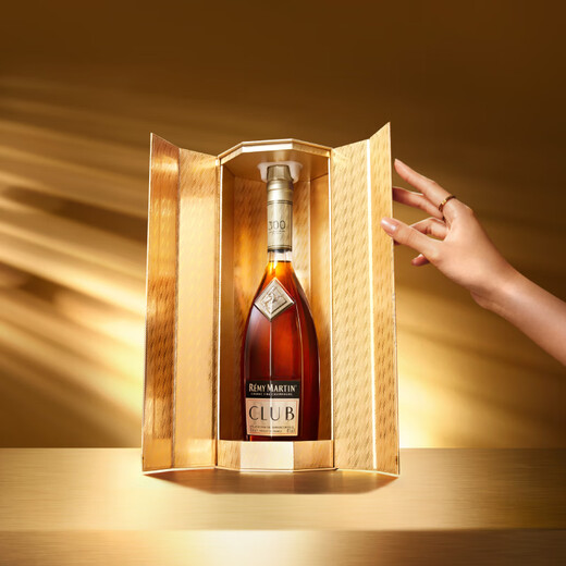 人头马（Remy Martin）洋酒CLUB优质香槟区干邑300周年限定珍藏版 700ml*1瓶