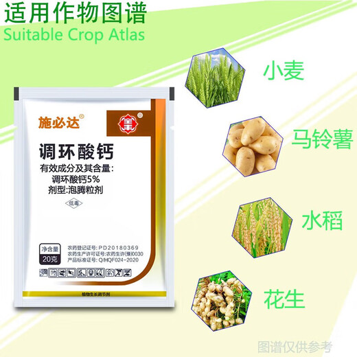 Spidex 5% Prohexadione Calcium Strawberry, Pepper, Eggplant, Plant Control, Dwarfing and Pressure Pesticide Growth Regulator 20g (100 bags per box)