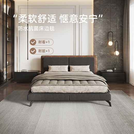 Stanmetz Nachtdecke [Nachahmung Kaschmir] Schlafzimmer High-End-Wohnzimmer verdicktes Bett vorne Home Pelzboden Schalldichter Teppich 3888-Unslip Dicked 80 cm*180 cm verdickt