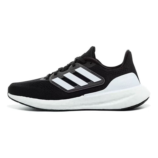Adidas Men's Shoes 2025 Spring Season New Sports Shoes Low Top Легкая удобная амортизация IF4339/Черно -белый 42,5