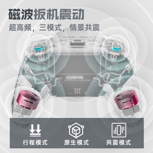 Mechanic G5proMAX wireless Bluetooth game controller switch pro xbox controller wired computer PC mobile phone NS steam controller-including charging base-pink