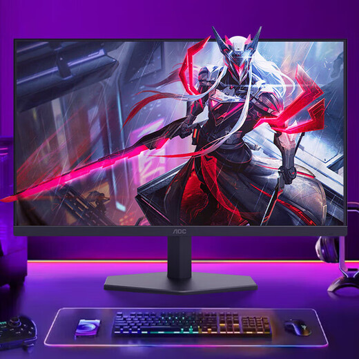 AOC 27-inch 2K HD 200HZ high brush overclocking 210HZ gaming monitor Fast IPS hardware low blue light 1MS GTG response HDR computer game display screen major upgrade 2K 210HZ Q27G11E