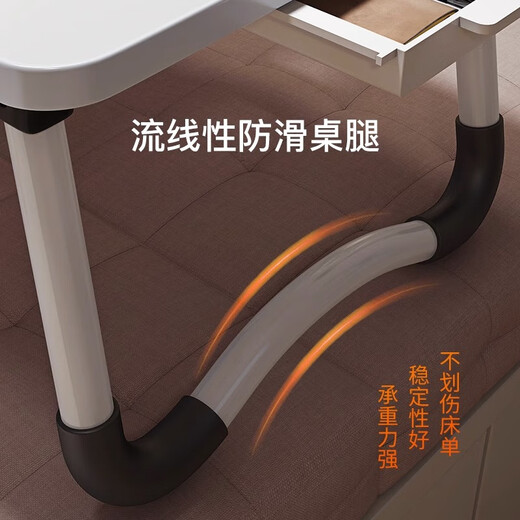 Student quarter bed small table folding computer table bay window study desk home bedroom notebook lazy table student dormitory promotional model 50*30*22