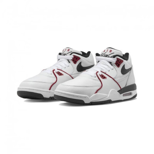 耐克（NIKE）官方男鞋 春季新款AJ4兄弟款运动鞋气垫缓震实战篮球鞋跑步休闲鞋 FD9928-101 白色AirFlight 89 39