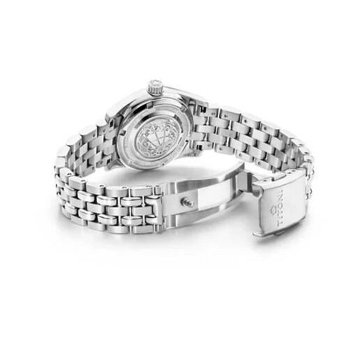 Titoni Swiss Watch Universe Series Mechanical Women's Watch 729-S-DB-695 DISCO BLANCO DE ACERO INOXIDABLE 27 Dial