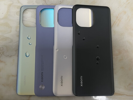 MIUI Xiaomi 11 original glass back cover 11pro disassembled back cover Original battery back cover Xiaomi 11 back cover black 9 new