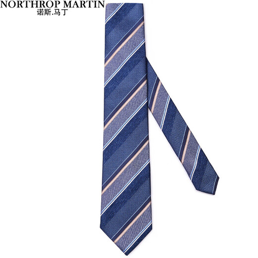 North Ray Martin (Northrop Martin) Tie à soie haut de gamme HEMS FORMAL BUSINESS BUREAT MEDIAL BOX Gift à main