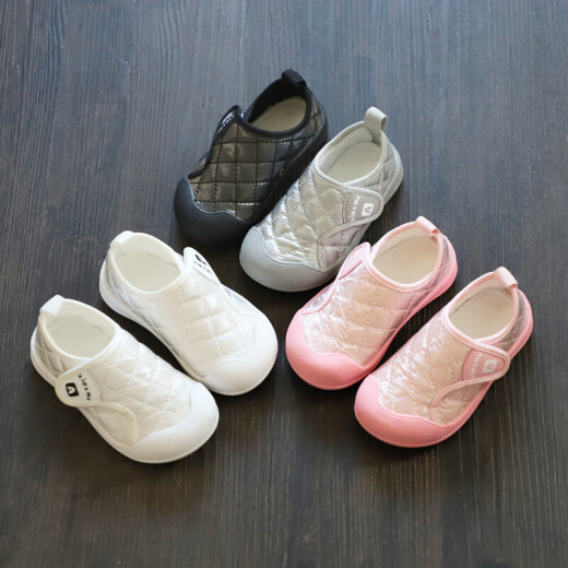 
Ruiyang Children's Second Cotton Shoes Children's Kindergarten Indoor Shoes Children's Shoes Baby Shoes Soft Sole Flooring Toddler Shoes Gray 6627 Winter Style Two Cotton Size 25 The shoe length is about 15.7