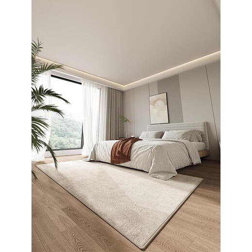 Carpet living room 2024 light luxury sofa floor mat without washing and erasable household waterproof bedroom thick Tianjin Qingqiang-13566 180cm*280cm no hair loss or color loss