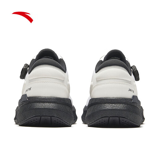 ANTA Burning MAX丨Men's Shoes Training Shoes Spring Fitness Squat Shoes Strength Training Sports Shoes for Men Lace-Free Papery White/Ink Gray-5 40