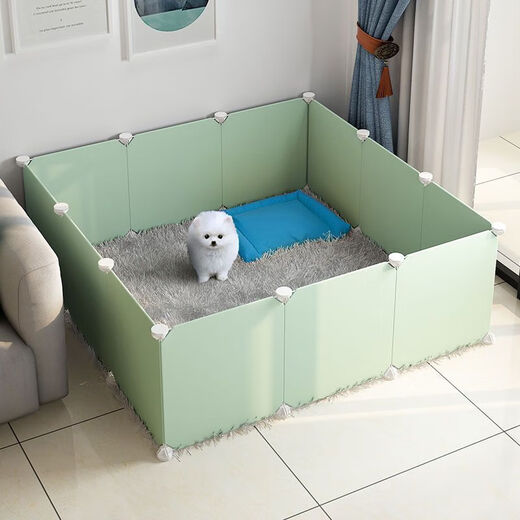 Raft core kitten cage kitten fence dog small dog rabbit indoor home isolation guardrail fence dog fence pet fence standard A type/6 pieces/70*35*35 resin paint