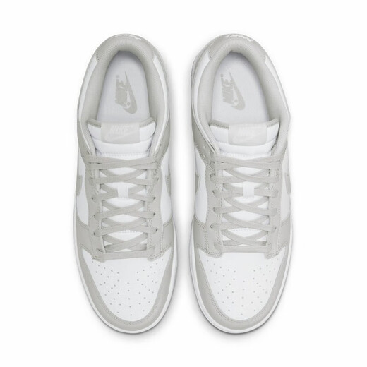 Nike (Nike) Shengdao Trend Herrenschuhe Dunk Low grau und weißer Trend Low Top Nicht-Schlupf-Brettschuhe bequeme Sport und Freizeitschuhe DD1391-103 43