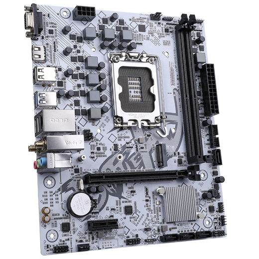 Colorful BATTLE-AX H610M-E WIFI V21 gaming motherboard supports 12400F/13400/14400F (Intel H610/LGA 1700)