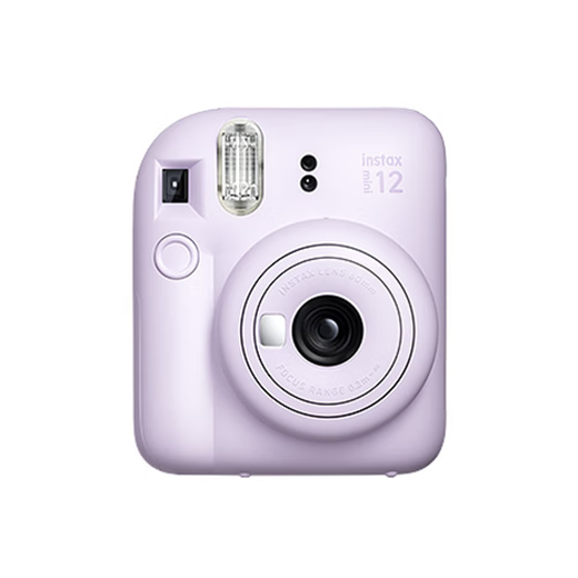 Fuji instax camera + photo paper 10-piece set mini12 instant imaging camera iris purple photo paper set