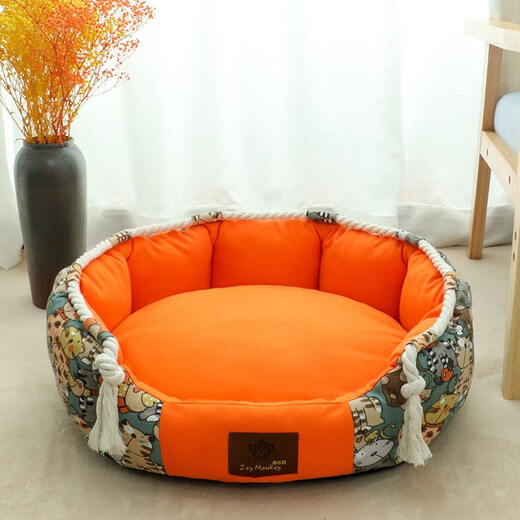 Guazhou Mu dog kennel, suitable for all seasons, summer cool den, removable and washable, summer dog bed and cat kennel, large, medium and small dogs, warm in winter, new upgraded orange removable and washable XL 65 width 65 height 20 20Jin Jin is equal to less than 0.5 kg Guazhou Mu dog kennel, suitable for all seasons, summer cool den, removable and washable, summer dog bed and cat kennel, large, medium and small dogs, warm in winter, new upgraded orange removable and washable XL 65 width 65 height 20 20Jin Jin is equal to less than 0.5 kg