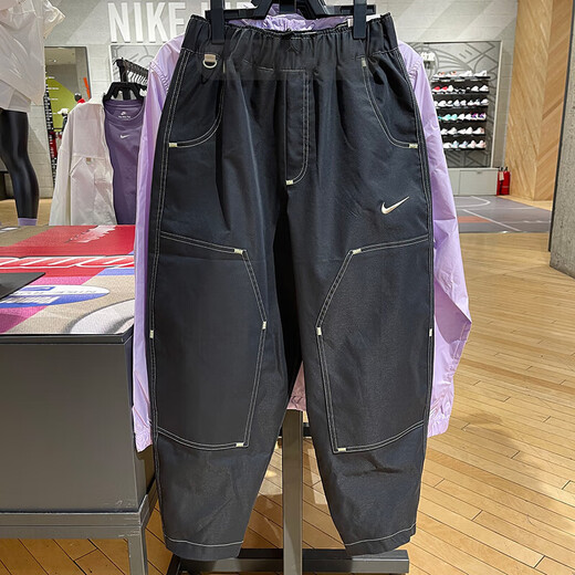 耐克（NIKE）女裤冬季新款运动裤潮流时尚透气舒适宽松长裤 HF6174-010 L