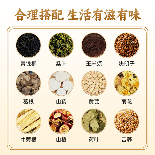 轶小食 三绛茶玉米须茶葛根决明子黄芪霜后桑叶茶菊花青钱柳养生身泡水 【买2送1】三绛茶*3包