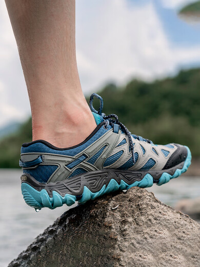 Merrell ALLOUTBLAZE men's and women's wading shoes breathable non-slip quick-drying outdoor sports river shoes black gray 40