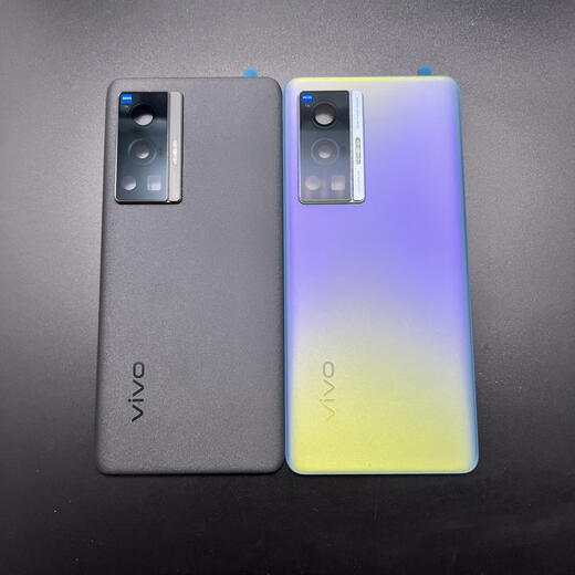 Vivo is suitable for X70 original mobile phone back case X70Pro original glass back cover Pro battery cover rear screen case X70Pro+ black original back cover with mirror