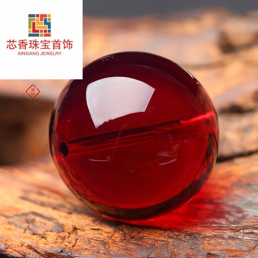 Core fragrance natural 7A water purified blood amber loose beads single bead raw stone amber beeswax bracelet Buddha beads multi-treasure bracelet diy accessories 7A grade carefully selected 10mm/single default