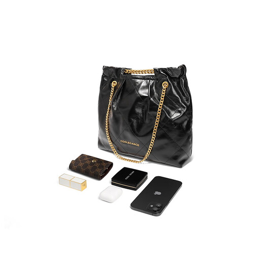 Belle Gift Mall gleicher Stil Wachs Grunge -Tasche Tasche x6913bx4 schwarz f