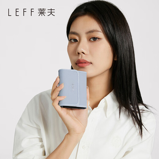 Leif Multi-Slot Card Bag Sageciet Lightweight Multi-Layer Business Card Bag Qingshang Blue