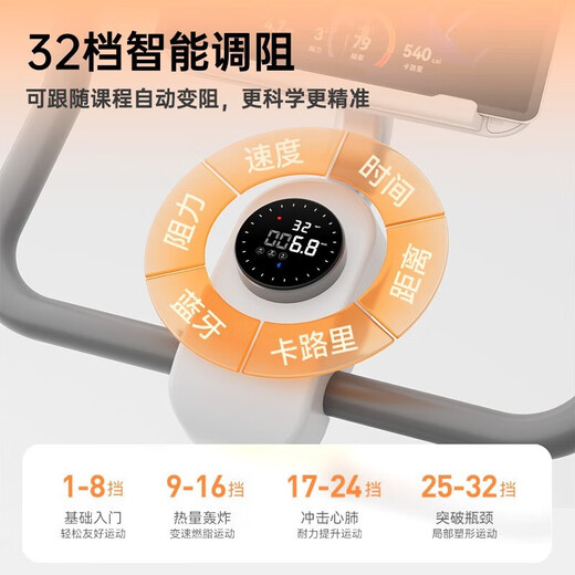 Lijiujia (lijiujia) Zhuifeng mini dynamic bicycle home intelligent self-generating fitness equipment indoor bicycle game racing