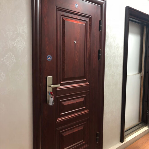 Qinkai new steel anti-theft door entrance door security door entrance door room door interior door quality is very good factory direct sales 2050*860 outsourcing inner right