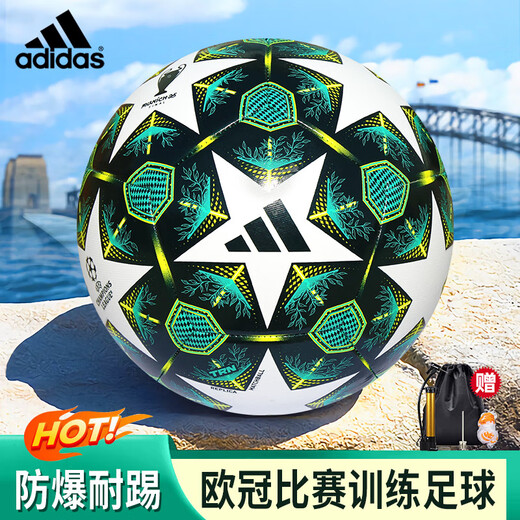 Adidas UCL Champions League training football machine-sewn spherical football ball for daily activities No. 5 JH1281