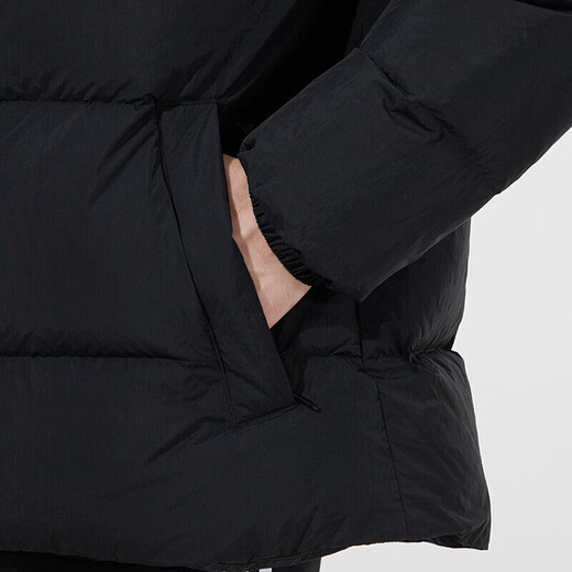 阿迪达斯 （adidas）三叶草男装羽绒服套装2025春季新款宽松连帽保暖外套三条纹长裤 拍下单件羽绒服H13564 2XL