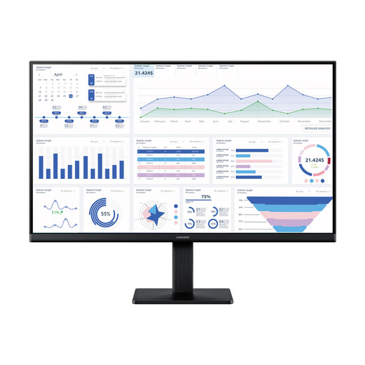 三星（SAMSUNG）27英寸 S32GF IPS 120Hz FHD 护眼 低蓝光 可壁挂 电脑 办公 显示器 LS27F322GACXXF