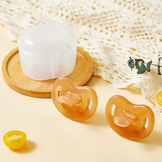 日康（rikang）成人安抚奶嘴 婴儿超软安睡型硅胶奶嘴新生儿宝宝安慰奶嘴 N7027日用安抚奶嘴 1盒装