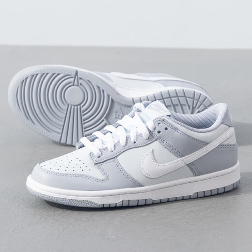 Nike (Nike) Zapatos para mujeres 2025 Summer NUEVO Dunk Low Low Children's Sports Sports Fashion Fashion Low Top Casual Shoes Dh9765-001 35.5