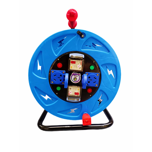 220V, one machine, one gate, one protected socket, cable reel, drag reel, mobile power supply wiring reel, wire reel, spool, empty reel, without wire