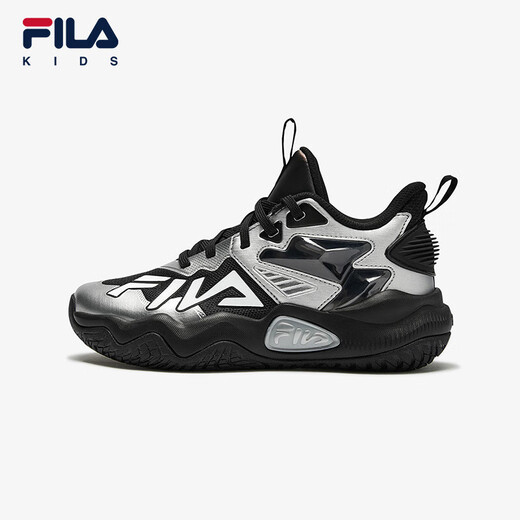 FILA Fila children's shoes sports shoes 2025 summer men's middle school children's basketball shoes