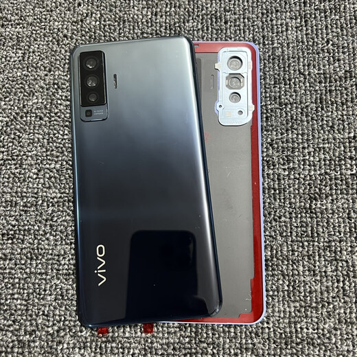 Vivo brand original vivox50 back cover glass x50Pro mobile phone back case battery cover glass back cover x60pr X50 liquid oxygen pure back cover with frame lens