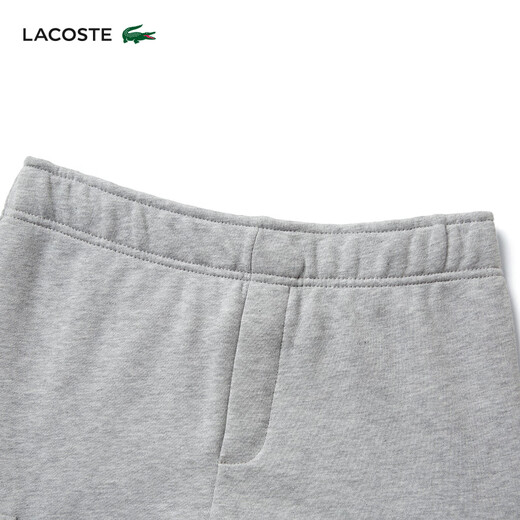 Lacoste French Crocodile Kindershorts Sommer Komfortable einfache vielseitige komfortable farbige Shorts GJ7372 CCA/Silbergrau 130 8a