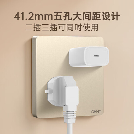 Переключатель CHNT Sweat Spocket Wall Panel Homeving 86 тип скрытый цельный с наклоненным пятилежом с наклоненным пятилежом с наклоненным пятью лунками.