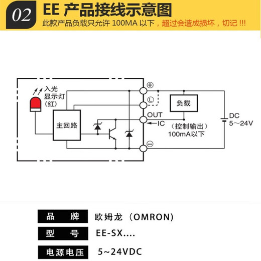 欧姆龙适用光电开关EE-SX670-WR/671/672P/673/674P-WR EE-SX671P-WR