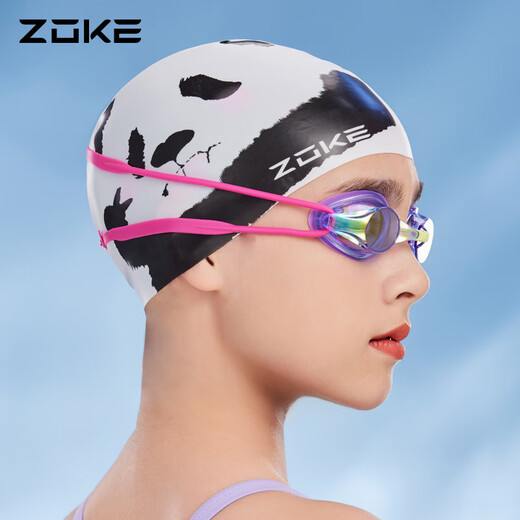 ZOKE adult swimming goggles HD coating anti-fog waterproof unisex training electroplated swimming goggles 622501211-9