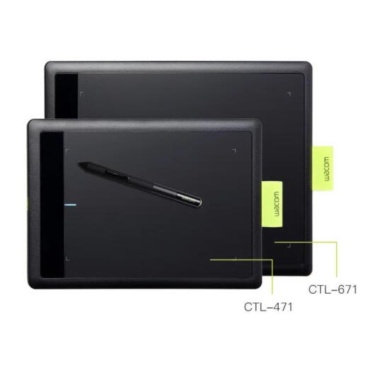 Wacombamboo Digitales Tablet CTL471/671/672 Handschreiber Handschrift CTL-471 Standard-Vollsatz (Second-Hand 9 New+) klein 0x0cm