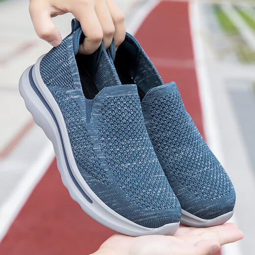 BFM Damenschuhe für Sommer mit breiten fetten Füßen Mutterschuhe atmungsaktuelle nicht rutschfeste Soft allein mittlere und älter