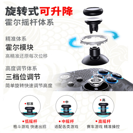 PowerA War Dragon Wireless Game Controller Dual Hall Type Xbox Joystick Steam Computer PC Monster Hunter Assassin's Creed Shadow Dual Shadow Wonderland Ming Mo Yuan Xu Zhi Yu Song of Silk