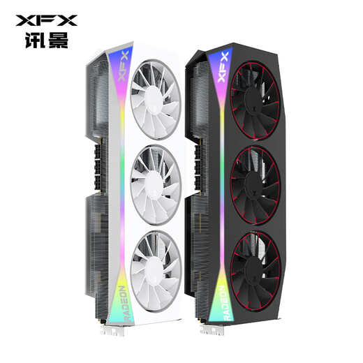 XFX AMD RADEON RX 9070 XT OC Phoenix Nirvana 16GB White New E-Sports Game Design Intelligent Learning Desktop Computer Independent Graphics Card