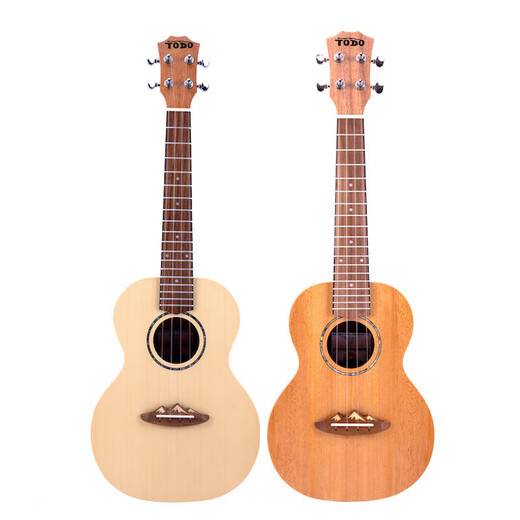 Todo Ukulele Fuji Mountain Vane 23 Zoll 26 Zoll Anfänger Kindermädchen Einstiegsniveau kleiner Gitarre 26 Zoll Fichte Pfirsich Herz Schaufel Vane