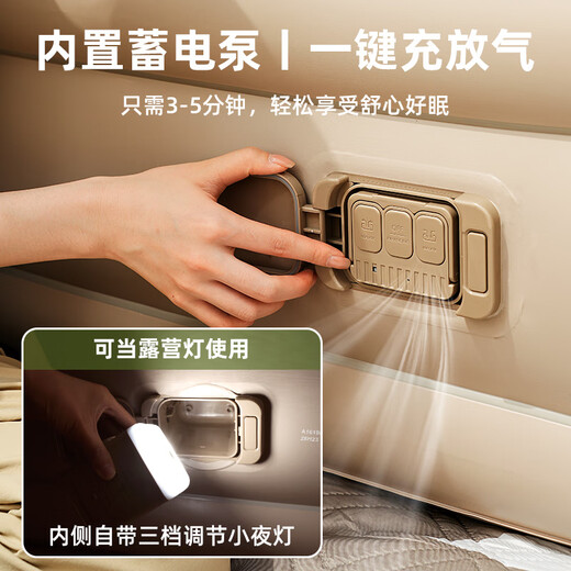 BestwayBestway自动充气床家用露营加厚气垫床打地铺充气床户外野营671CY