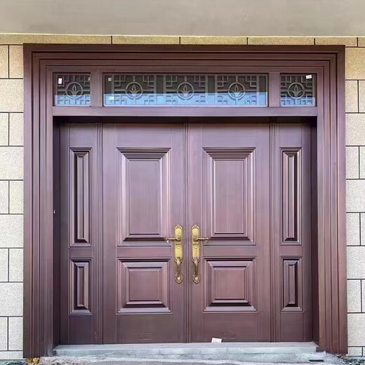 JRB Jiaruibao stainless steel door rural self-built house four-open door four-door entry into the villa living room 304 anti-theft door four-open door style 12