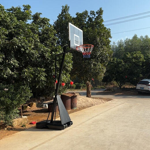 Anjian kann Geld verlieren, um erwachsene Basketballregal Home Outdoor Movable Hubing Standard 3.05 Match Shooting Rack Luxus professionelles Modell kostenloses Netzinstallationswerkzeug